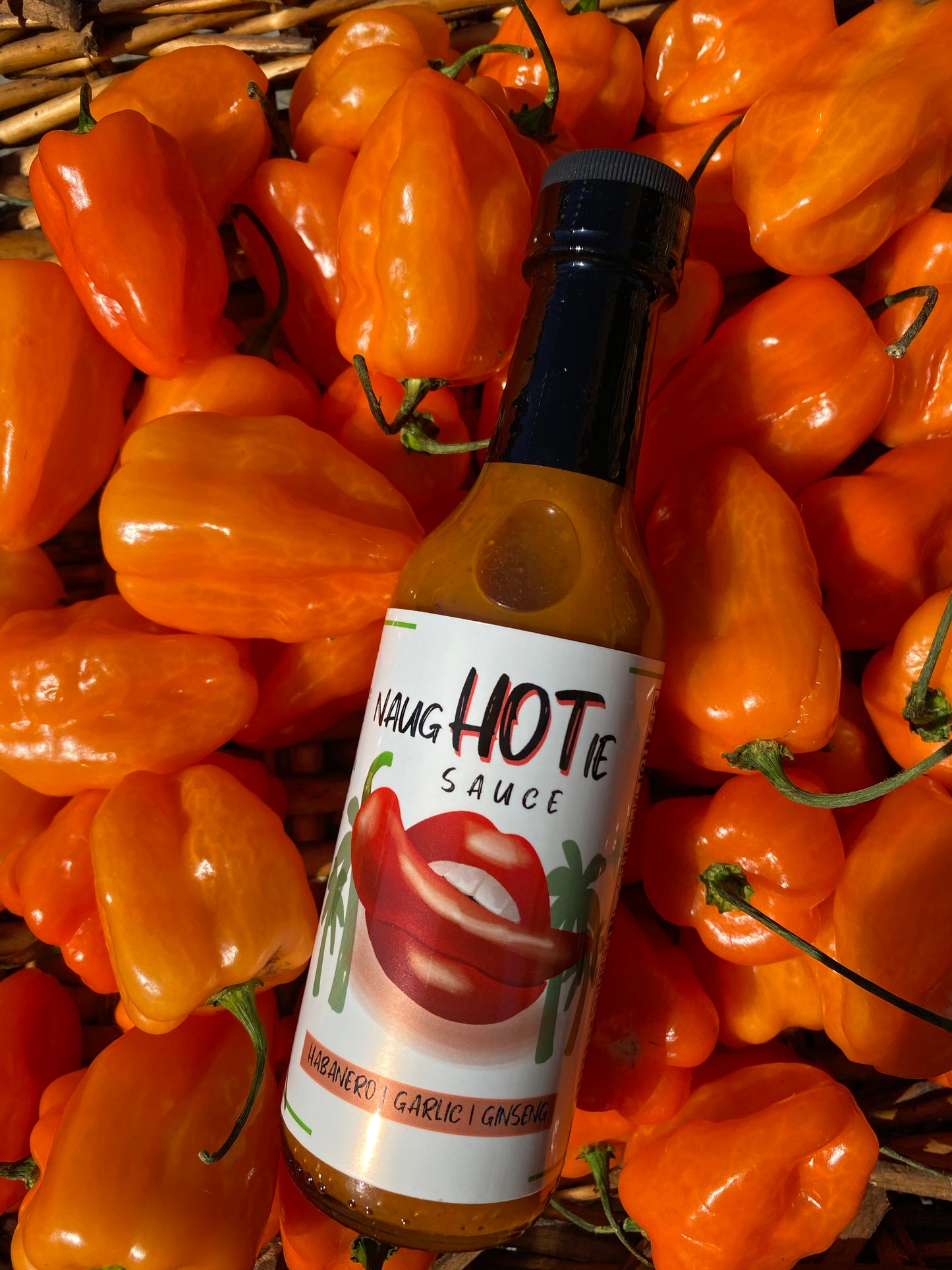NaugHOTie Sauce - HABANERO, GARLIC, GINSENG