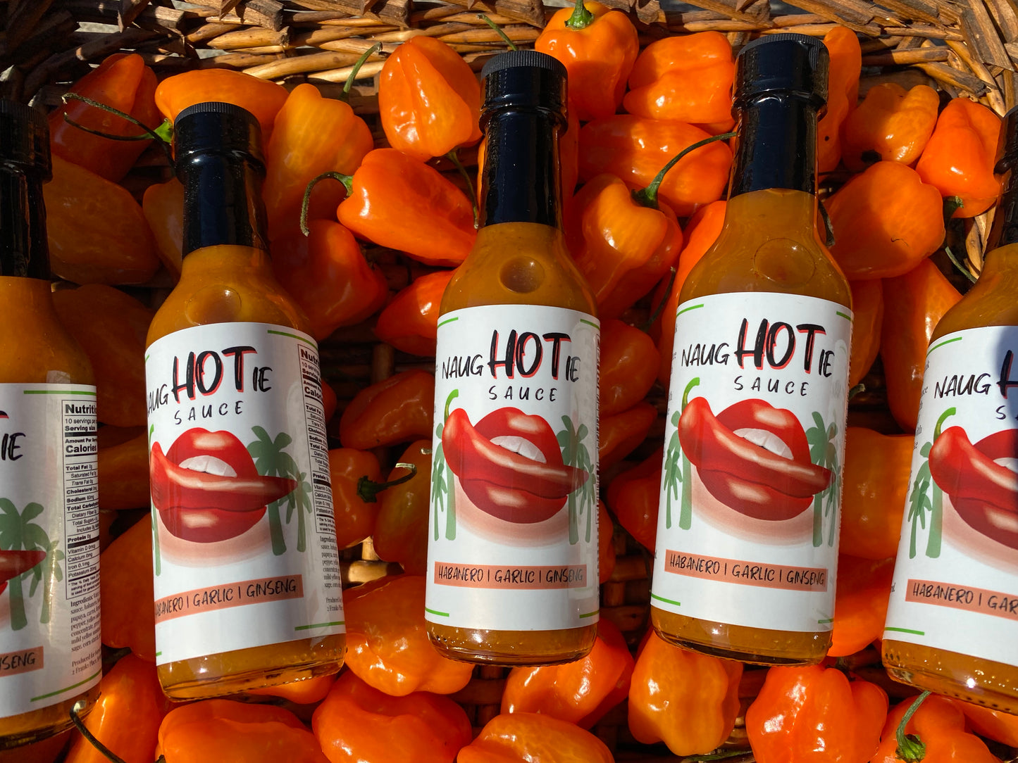 NaugHOTie Sauce - HABANERO, GARLIC, GINSENG