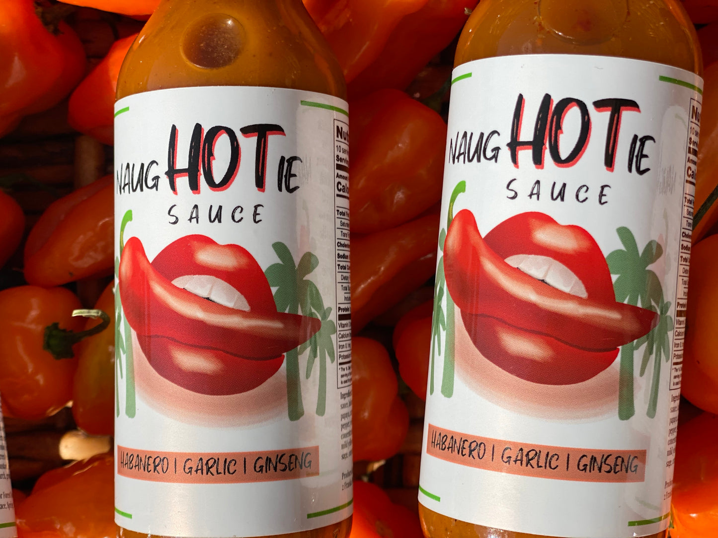 NaugHOTie Sauce - HABANERO, GARLIC, GINSENG