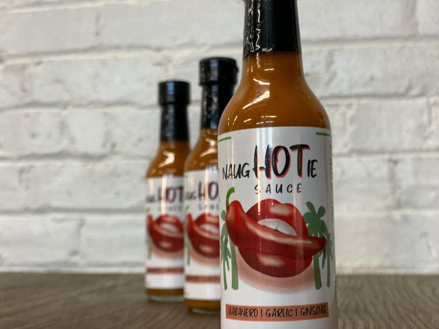 NaugHOTie Sauce - HABANERO, GARLIC, GINSENG