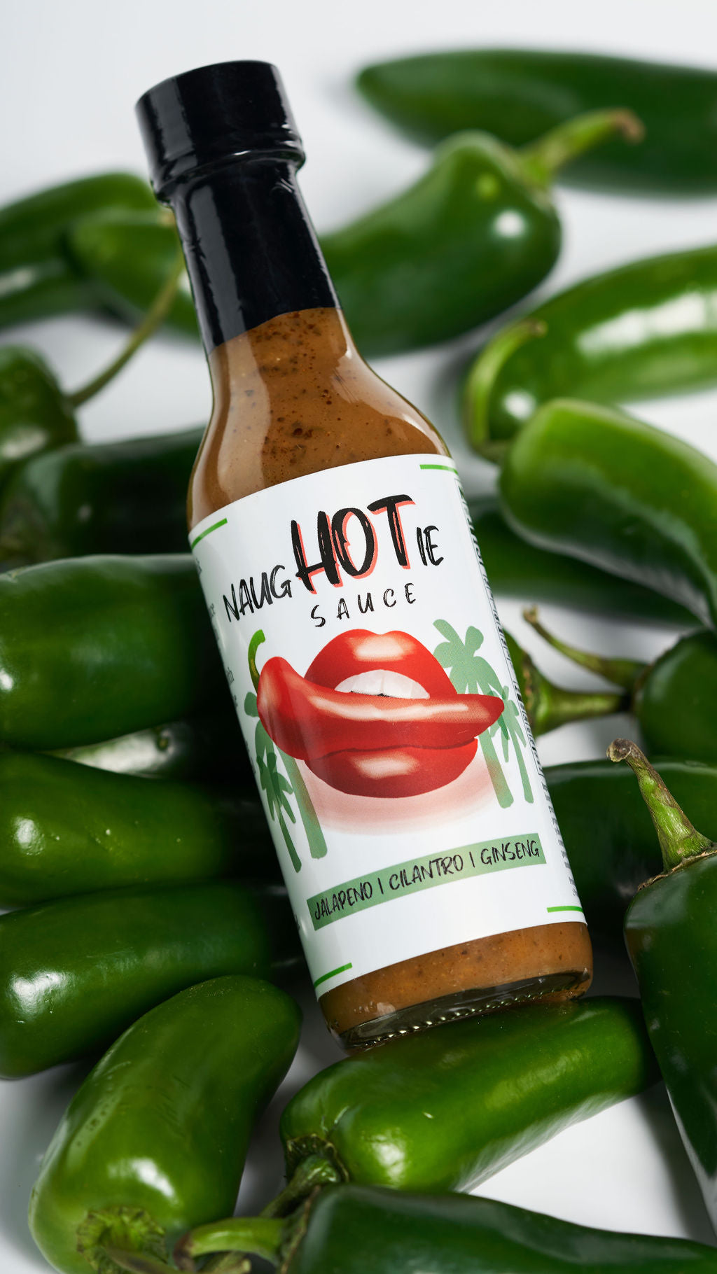 NaugHOTie Sauce - JALAPENO, CILANTRO, GINSENG