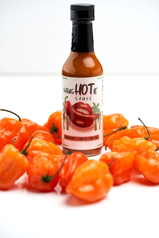 NaugHOTie Sauce - HABANERO, GARLIC, GINSENG