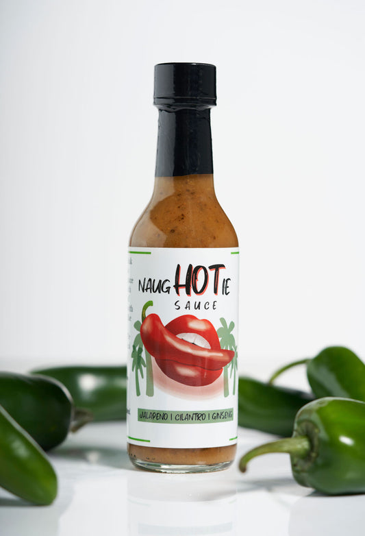 NaugHOTie Sauce - JALAPENO, CILANTRO, GINSENG